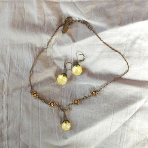 Clara Beau earring necklace set